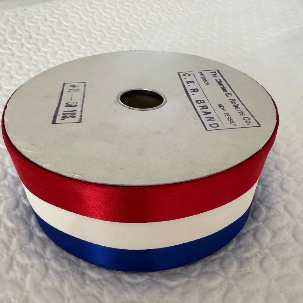 Vintage roll of ribbon